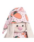 Плюшена играчка Budi Basa - Зайка Ми, с ягодова пижама, 34 cm - 4t