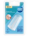 Силиконов накрайник за почистване на венци и зъби Canpol babies - 4t
