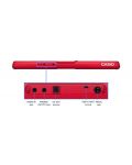 Синтезатор Casio - CT-S200RDC7, с адаптор, червен - 2t