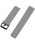 Силиконова каишка Xmart - Watch Band, 18 mm, сива - 1t
