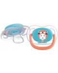 Силиконови залъгалки Bebe Confort - Physio Air, 2 броя, 6-18м, The Traveller - 1t