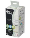 Силиконово шише за подпомагане на храненето Vital Baby - Anti-Colic, 150 ml - 7t