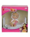 Комплект Маша и Мечока Simba Toys – Кукла Маша с легълце и завивки - 2t
