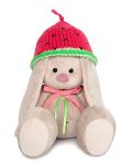 Плюшена играчка Budi Basa - Зайка Ми, с шапка диня, 18 cm - 1t