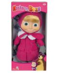 Кукла Маша и Мечока Simba Toys - Маша в зимни дрешки - 2t