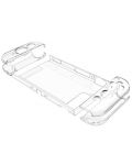 Силиконов кейс SteelPlay - Dockable Clear Case, прозрачен (Nintendo Switch)  - 2t