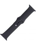 Каишка OEM - Silicone, Apple Watch, 42/44 mm, черна - 1t