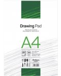 Скицник Drasca Drawing pad - 20 листа, бели листове, А4 - 1t