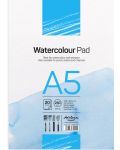 Скицник за водни бои Drasca Watercolour pad - 20 л, А5 - 1t