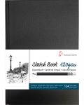 Скицник Hahnemuhle Sketch Book - A5, кожена корица, 64 листа - 1t