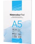 Скицник за водни бои Drasca Watercolour pad - 20 л, А5 - 2t
