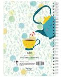 Скицник Drasca Happy Tea Time - Teapot, A6, 60 листа - 2t
