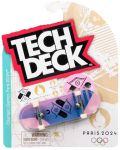 Скейтборд за пръсти Tech Deck - Розово и черно, Paris 2024 - 1t