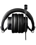 Слушалки с микрофон Audio-Technica - ATH-M50xSTS, черни - 5t