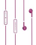 Слушалки с микрофон Energy Sistem - Earphones 1, розови - 3t