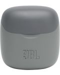 Безжични слушалки с микрофон JBL - T225 TWS, сиви - 6t