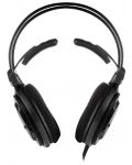 Слушалки Audio-Technica - ATH-AD500X, Hi-Fi, черни - 4t