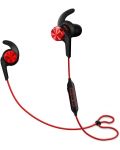 Спортни слушалки с микрофон 1more - iBFree, червени/черни - 2t