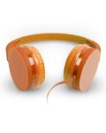 Слушалки Energy Sistem - Headphones Colors, Tangerine - 7t