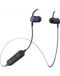 Безжични слушалки с микрофон Maxell - Solid BT100, сини/черни - 1t