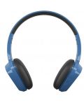 Безжични слушалки с микрофон Energy Sistem - Headphones 1 BT, сини - 4t