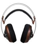 Слушалки Meze Audio - 109 Pro, Hi-Fi, черни/кафяви - 2t