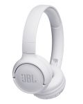 Слушалки JBL - T500BT, бели - 1t