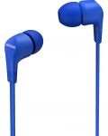 Слушалки с микрофон Philips - TAE1105BL, сини - 1t