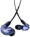 Слушалки с микрофон Shure - SE215 Special Edition UNI, лилави - 1t