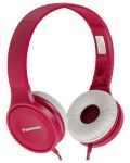 Слушалки Panasonic RP-HF100E-P - ear, розови - 1t