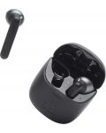 Безжични слушалки с микрофон JBL - T225 TWS, черни - 5t