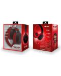 Слушалки с микрофон Maxell - B52, червени/черни - 2t