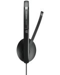 Слушалки с микрофон Sennheiser - EPOS SC 130, USB-C, черни - 3t