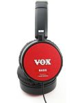 Слушалки за китара VOX - amPhones BASS, черни/червени - 2t