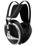 Слушалки Meze Audio - Elite XLR, Hi-Fi, черни/сребристи - 1t