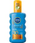 Nivea Sun Слънцезащитен спрей Protect & Bronze, SPF30, 200 ml - 1t