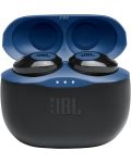Безжични слушалки JBL - Tune 125, TWS, сини - 6t