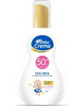 Слънцезащитно спрей мляко Baby Crema - SPF 50+, 150 ml - 1t