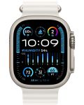 Смарт часовник Apple - Watch Ultra 2 Cell, 49mm, 1.92", White Ocean - 1t