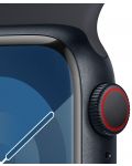 Смарт часовник Apple - Watch S9, Cellular, 41mm, Aluminum, M/L, Midnight - 3t