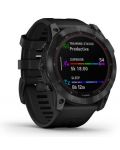 Смарт часовник Garmin - fenix 7X Sapphire Solar, 51mm, черен - 2t