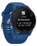 Смарт часовник Garmin - Forerunner 255, 46mm, Tidal Blue - 1t