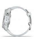 Смарт часовник Garmin - epix Pro Gen 2, 42mm, 1.2'', сив/бял - 9t