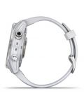 Смарт часовник Garmin - fenix 7S, 42mm, сребрист/бял - 6t