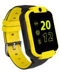 Смарт часовник Canyon - Cindy KW-41, 53mm, 1.69", жълт/черен - 2t
