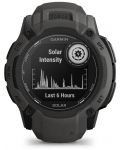 Смарт часовник Garmin - Instinct 2X Solar, 50mm, 1.1'', черен - 1t