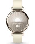 Смарт часовник Garmin - Lily 2, 25.4 mm, 0.84'', Cream Gold - 3t