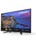 Смарт телевизор Sony - KD32W800P1AEP, 32", LED LCD, HD, черен - 2t