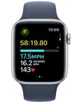 Смарт часовник Apple - Watch SE2 v2 Cellular, 44mm, S/M, Storm Blue Sport - 3t