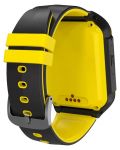 Смарт часовник Canyon - Cindy KW-41, 53mm, 1.69", жълт/черен - 5t